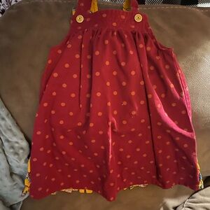 Matilda Jane Red Polka Dot Kids Casual Dress